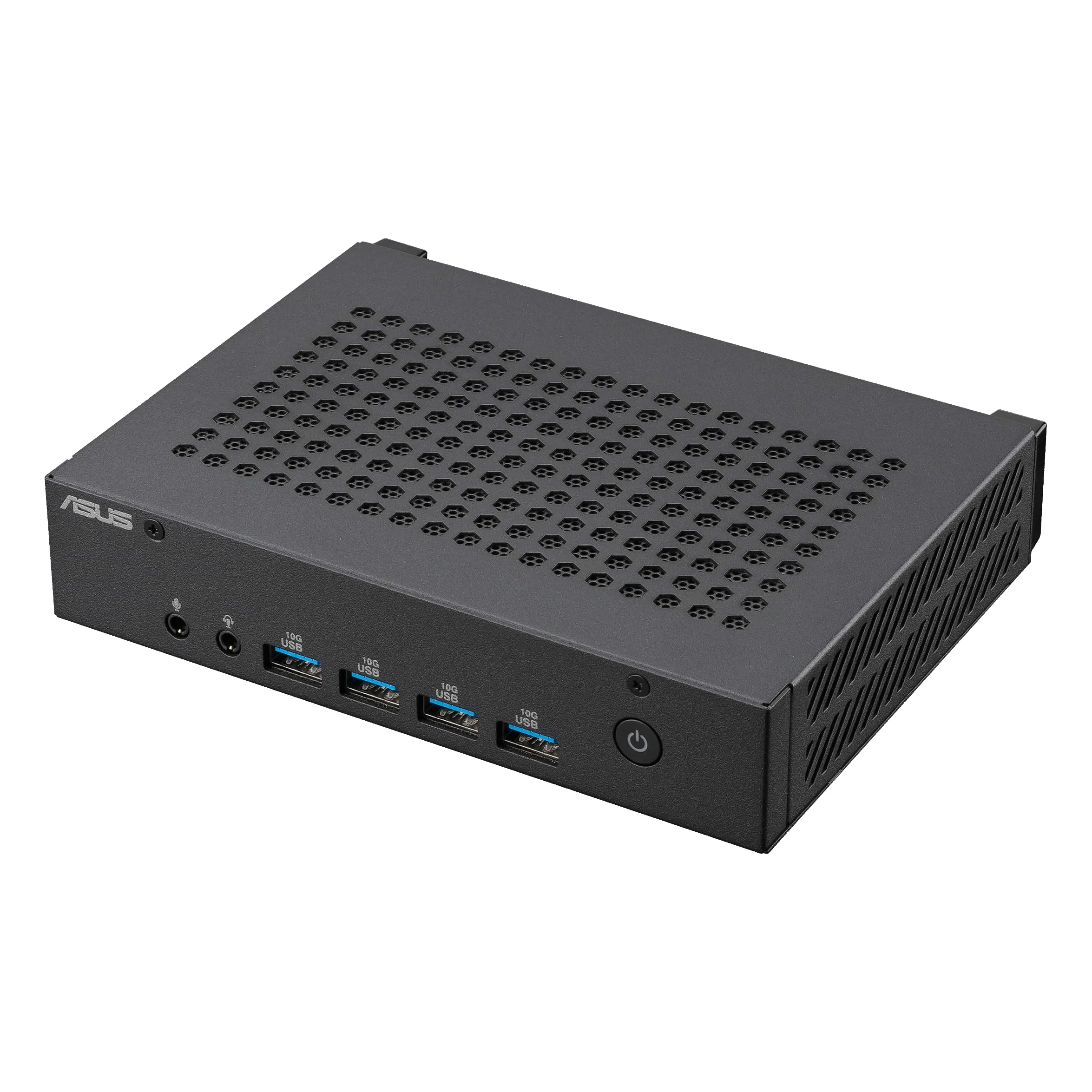ASUS ExpertCenter PN43-SN97ADS Mini Desktop PC (processore Intel N97, scheda grafica Intel UHD, memoria DDR4 da 4 GB, SSD NVMe PCIe 4.0, WiFi 6E, Bluetooth 5.2, Windows 11 Pro, raffreddamento attivo)
