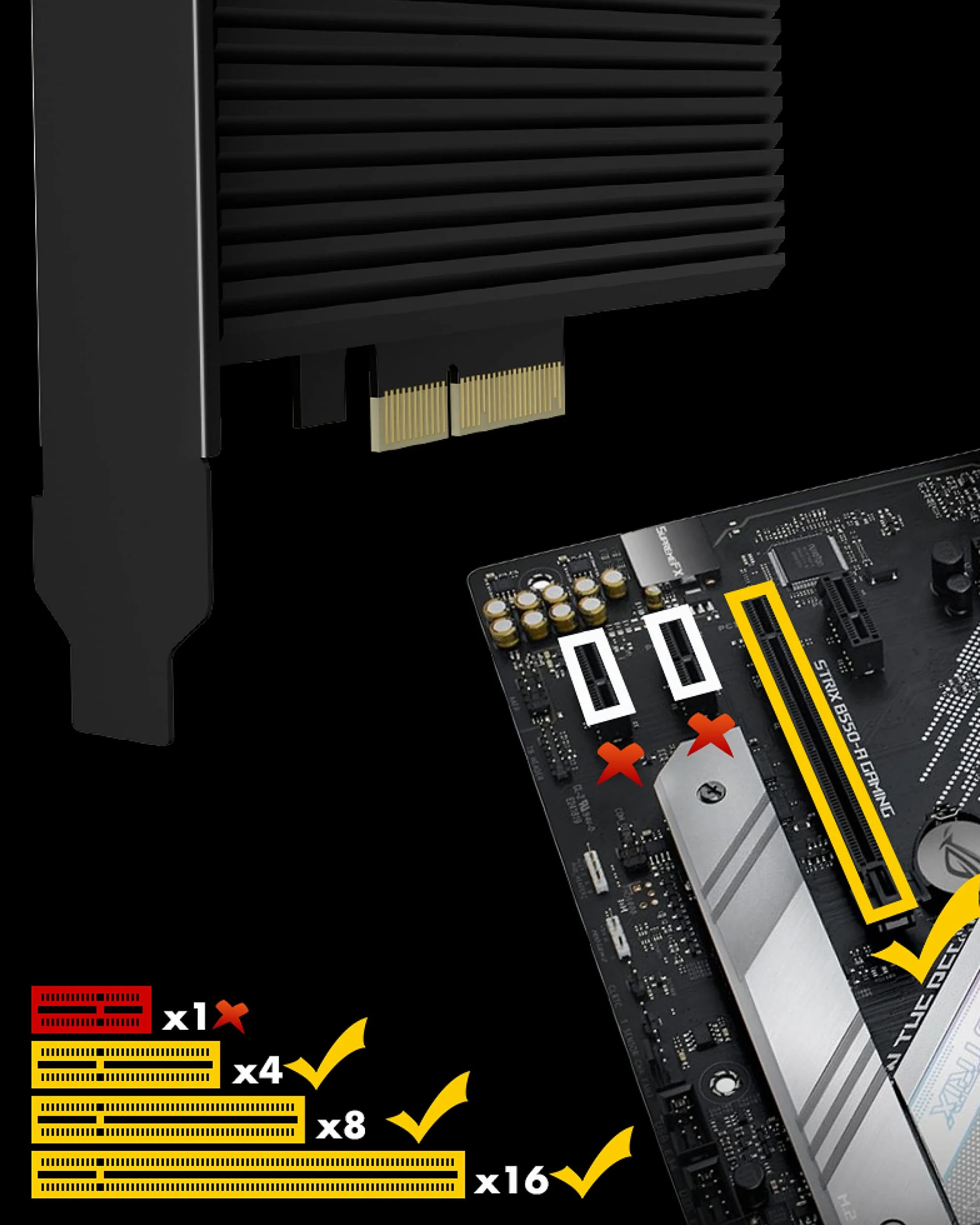 ICY BOX NVMe M.2 SSD a PCIe 4.0 X4 con dissipatore di calore in alluminio per Key-M con USB C