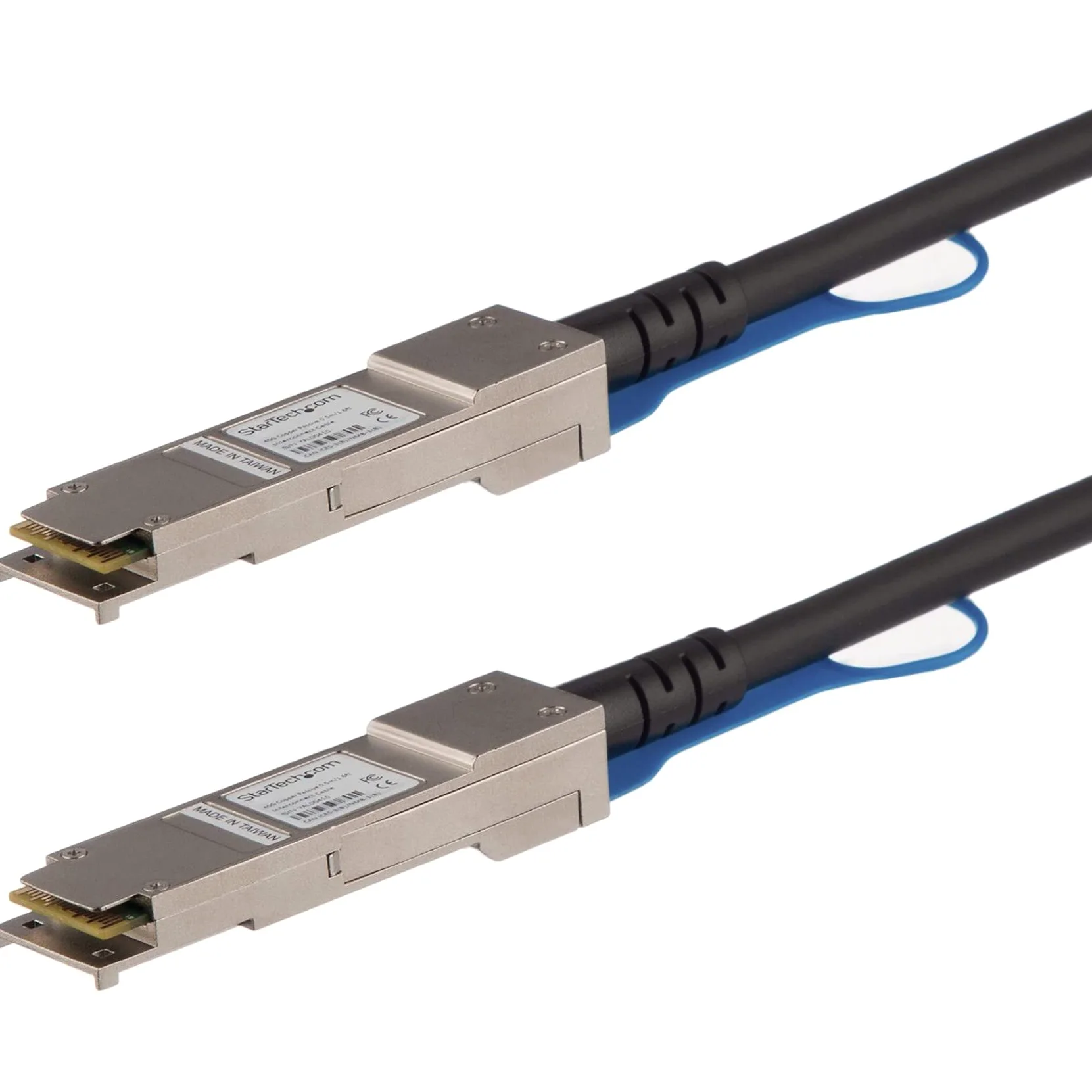 StarTech Cavo QSFP+ 40G Twinax Passivo DAC Conforme MSA 1m (QSFP40GPC1M) | Connessione Diretta 40 Gigabit, Bassa Latenza e Basso Consumo, Ideale per Switch e Data Center