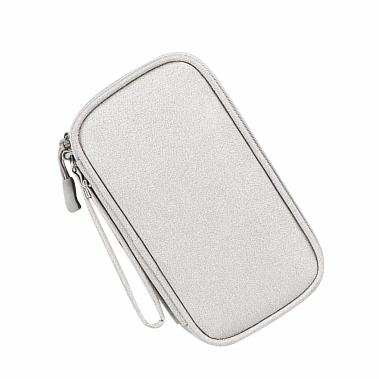 HOMSFOU 4pezzi Organizzatore Elettronico Portatile Per Viaggio Borsa Per Cavi e Accessori Design Compatto Oxford Scomparti Per Cuffie e Caricatori Ottima Protezione e Facile Da Trasportare