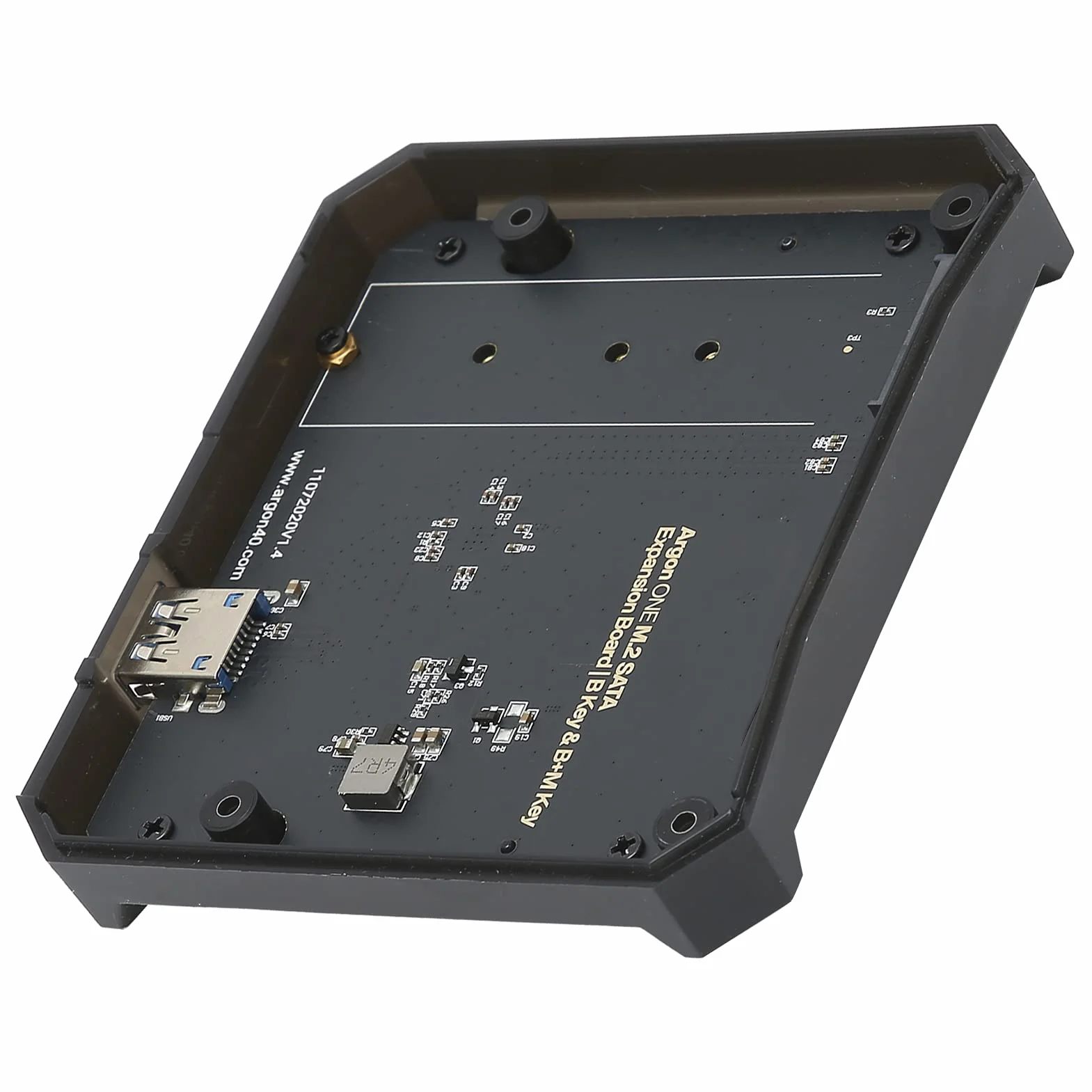 per Scheda di Espansione per Argon One M.2 per 4B, SSD SATA M.2 a Modulo di Espansione USB 3.0 / Chiave NGFF SSD M.2 B e Chiave B + M (2280 2260 2242 2230)