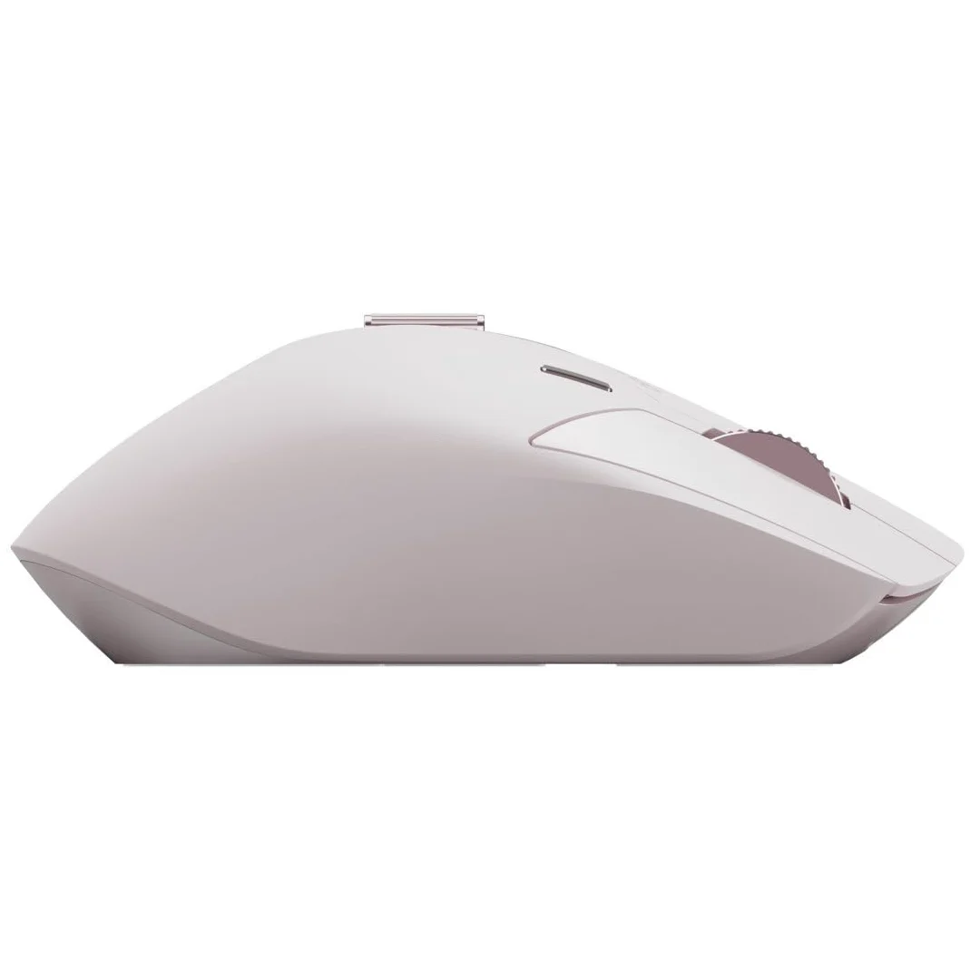 Rapoo Mouse wireless MT760M Mouse senza fili Sensore 4000 DPI Batteria ricaricabile ecologica PC & Mac ergonomico - Rosa