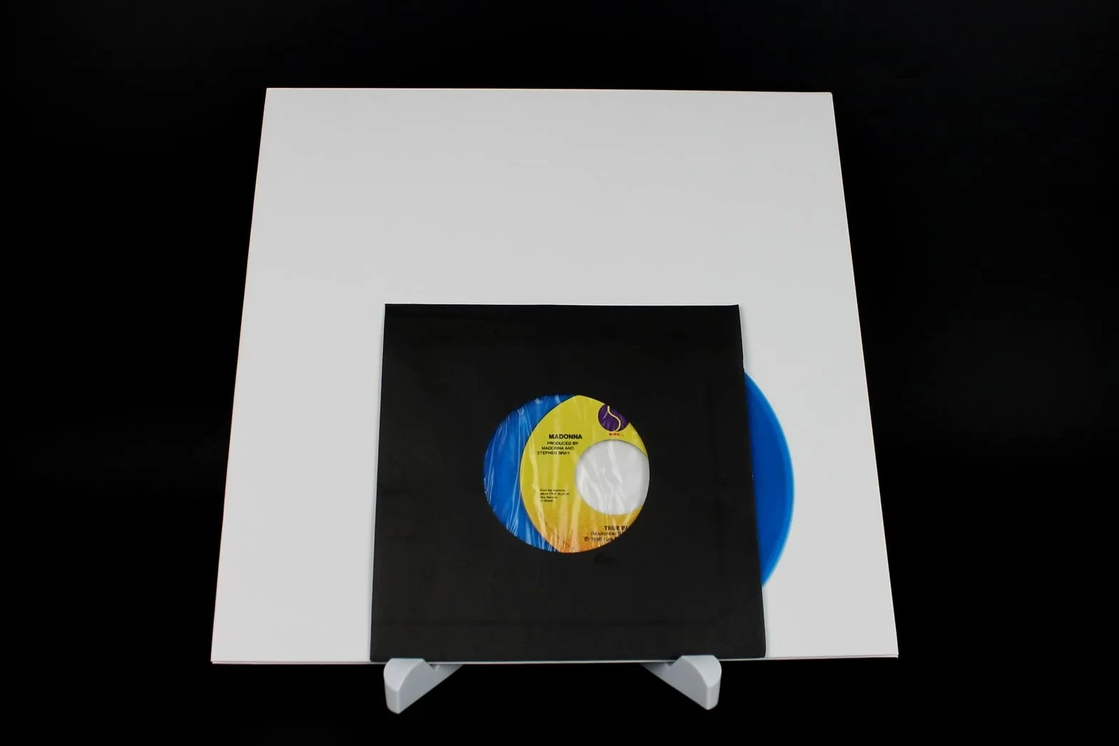 Black!! 100 Bustine in Carta Nera forate + Velina AntiGraffio per Dischi Vinile 7" 45 Giri RPM Singoli Diametro 18 cm