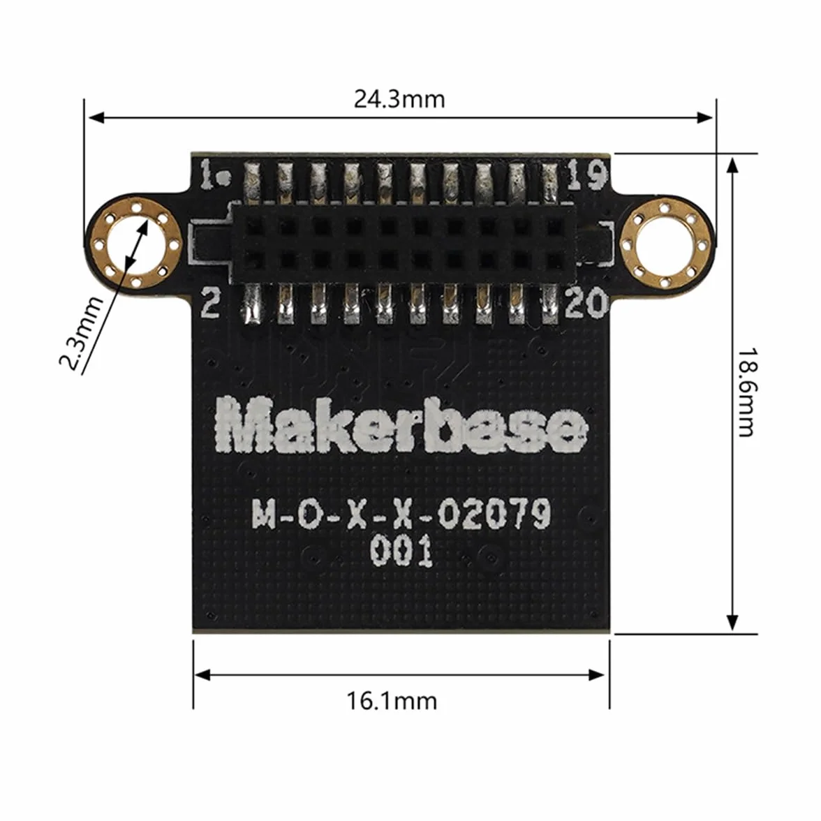 Namvo Modulo EMMC da 32 GB, scheda di espansione di memoria da 32 GB per stampanti KLP1 (210/230) e KP3S V2. Migliorate le prestazioni di stampa con una memoria.