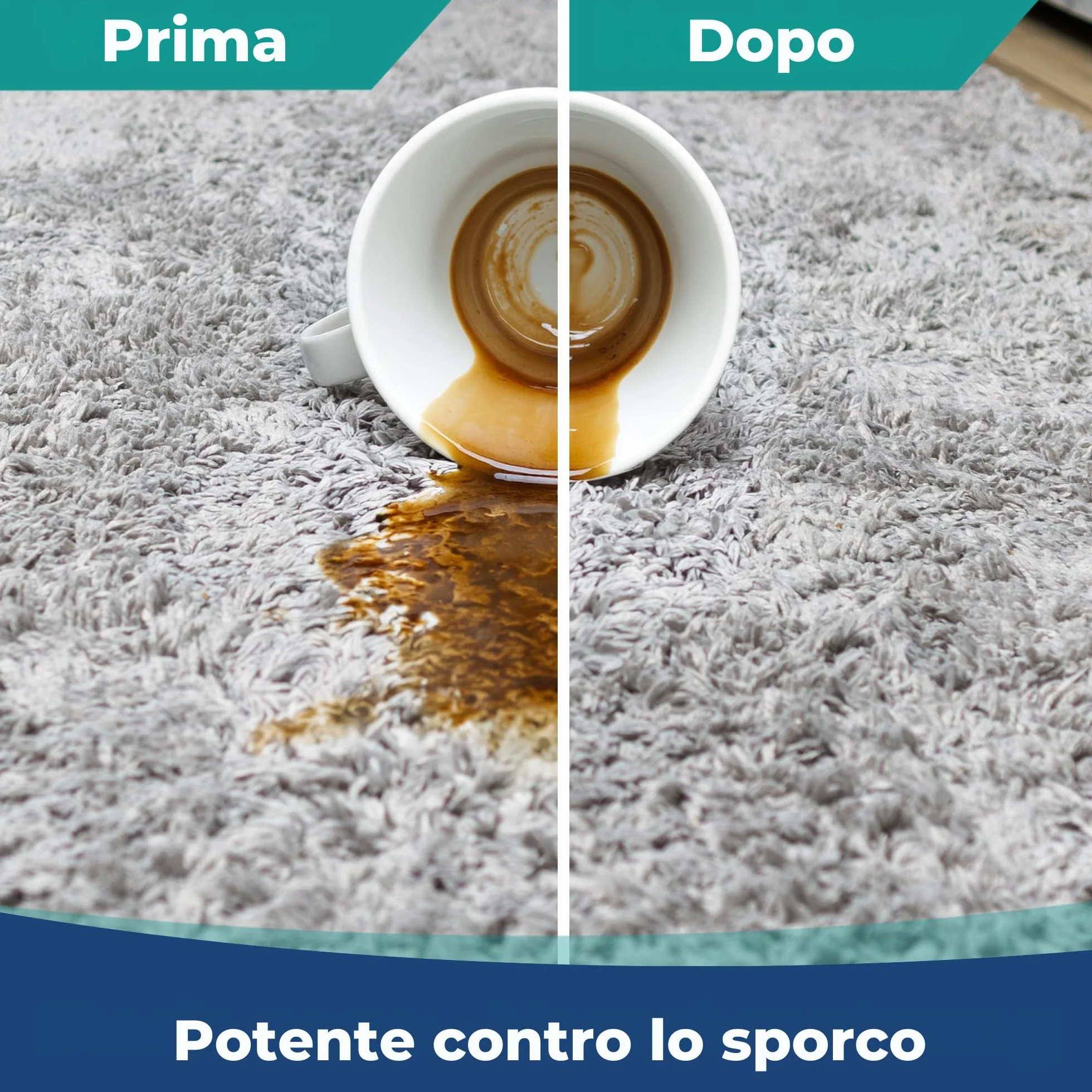 Exklusiv Chemie Detergente concentrato per tappeti 1L per aspirapolvere lavanti