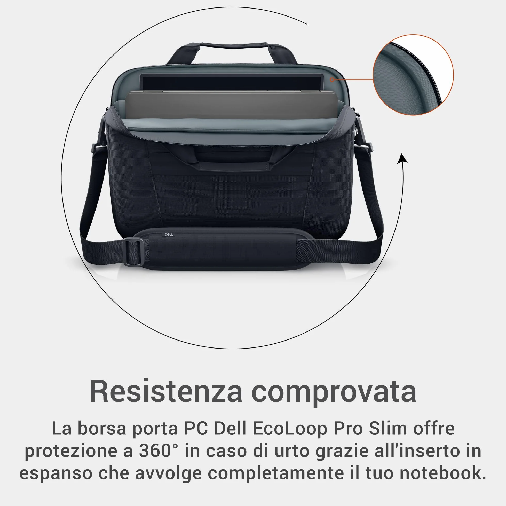 Borsa porta PC Dell EcoLoop Pro Slim 15