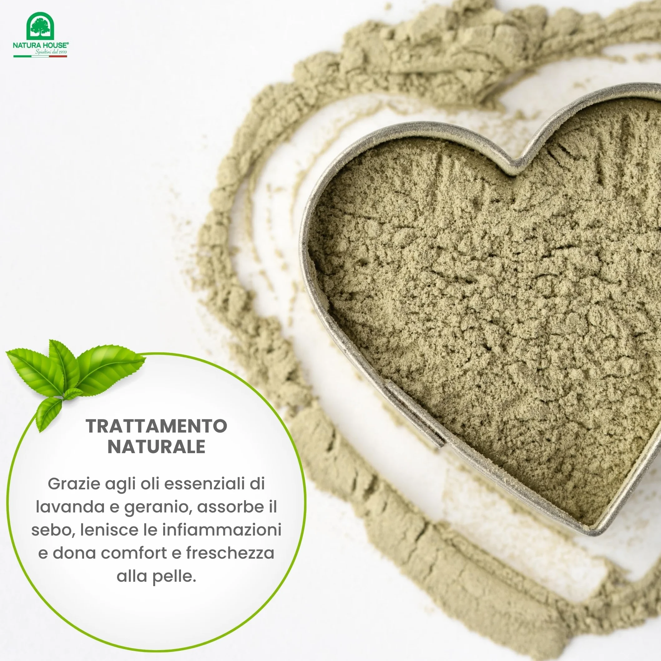 Argilla Verde Ventilata Naturale Purissima, Tubo 100ml, per Impacchi Articolazioni e Maschere di Bellezza