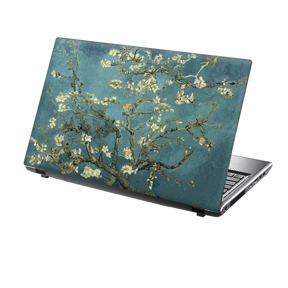 15'6 Inch Taylorhe - Pellicola protettiva adesiva per computer portatile con stampa fiori