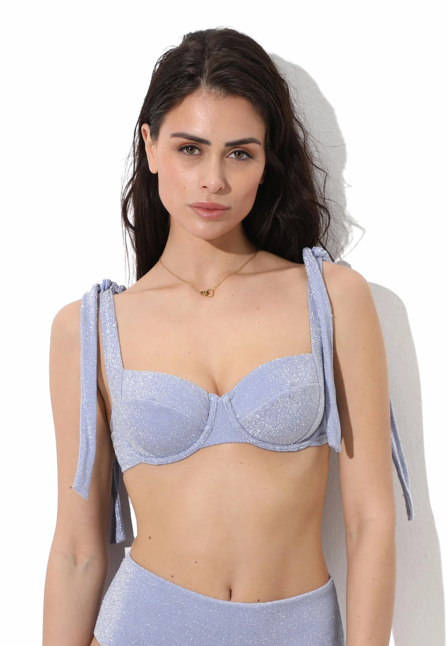 Lovable Reggiseno Balconcino con Ferretto Coppe Taglio a 2 Sparkly Micro Donna 34B
