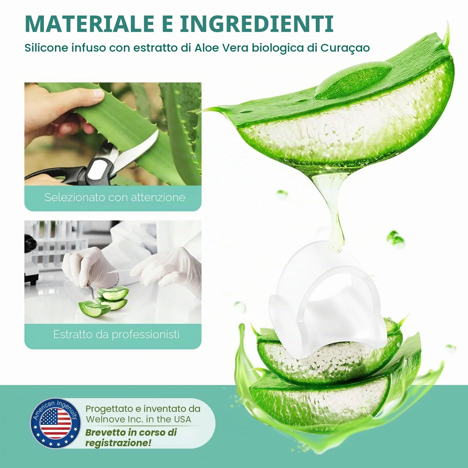 Welnove Separatore per dita dei piedi in gel, confezione da 12 distanziatori per dita mignolo in silicone aloe vera