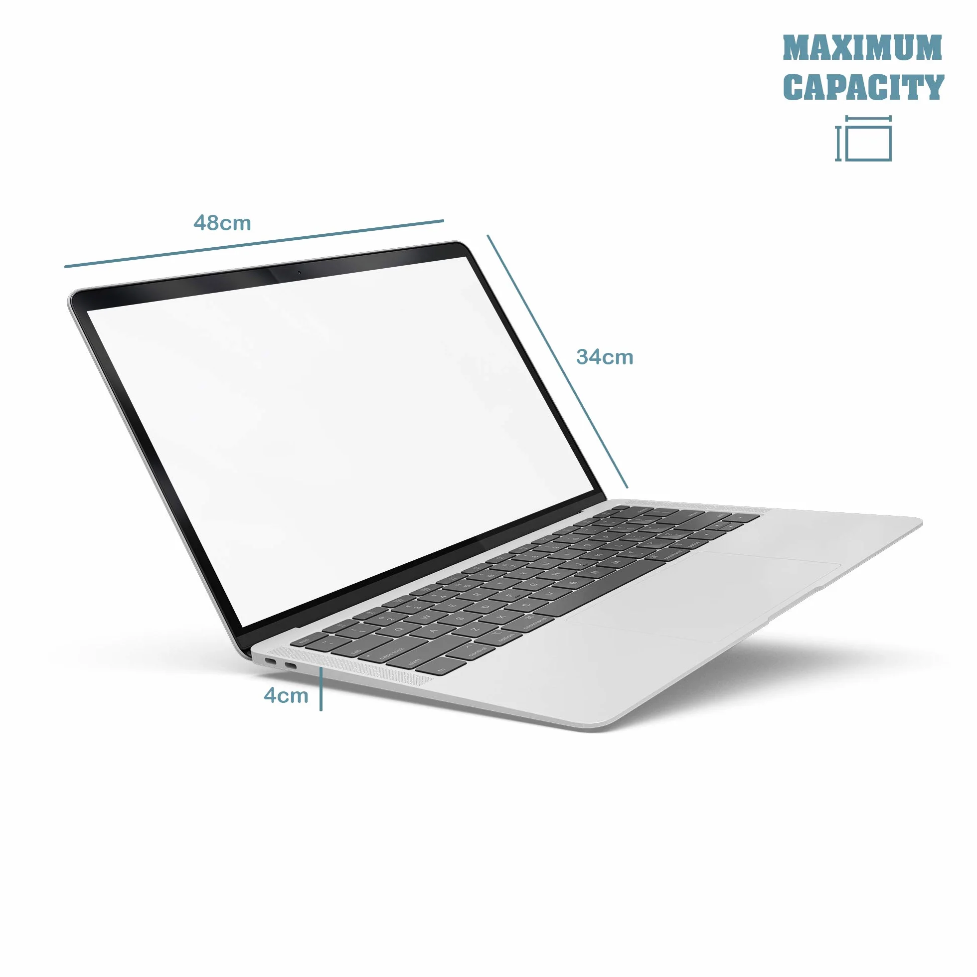 NGS MONRAY Passenger Plus - Custodia per Laptop in Nylon per Notebook Fino a 18", Colore Nero
