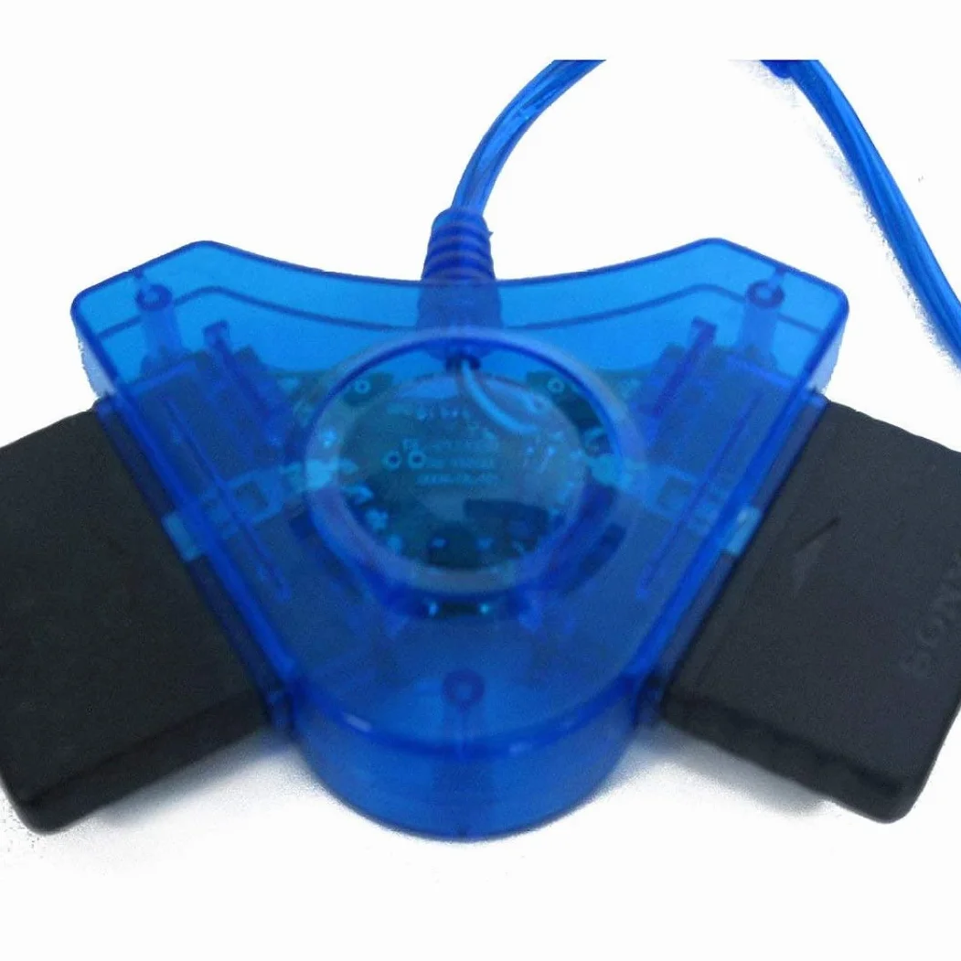 Adattatore controller USB per controller PSX e PS2, convertitore adattatore USB da a doppia porta a PC, PS2