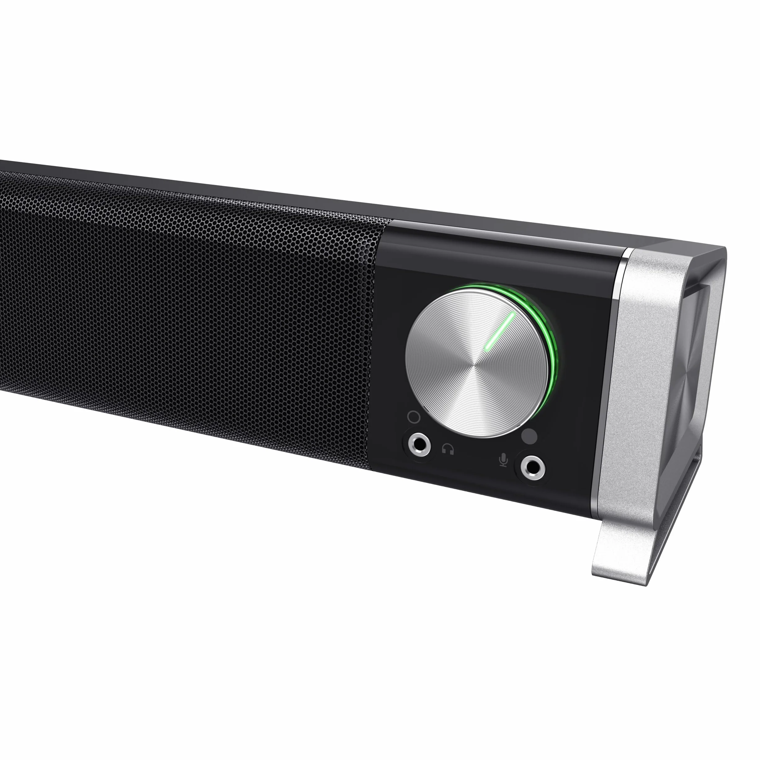 Trust Asto Soundbar PC 12 W Jack 3.5 mm Alimentazione USB Barra Audio Compatta Altoparlanti per Computer Nero
