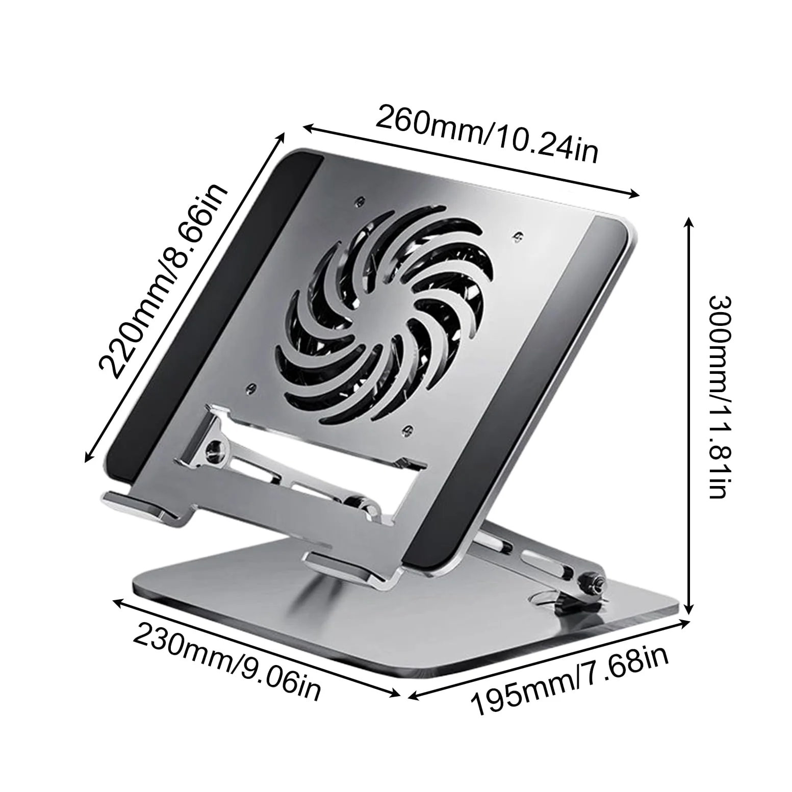 Supporto per Laptop Supporto Ad Altezza Regolabile E Pieghevole | Portatablet E Supporto Raffreddamento Laptop Per Ufficio Divano Tavolo Scaffale Casa Viaggio Lettura Lavoro