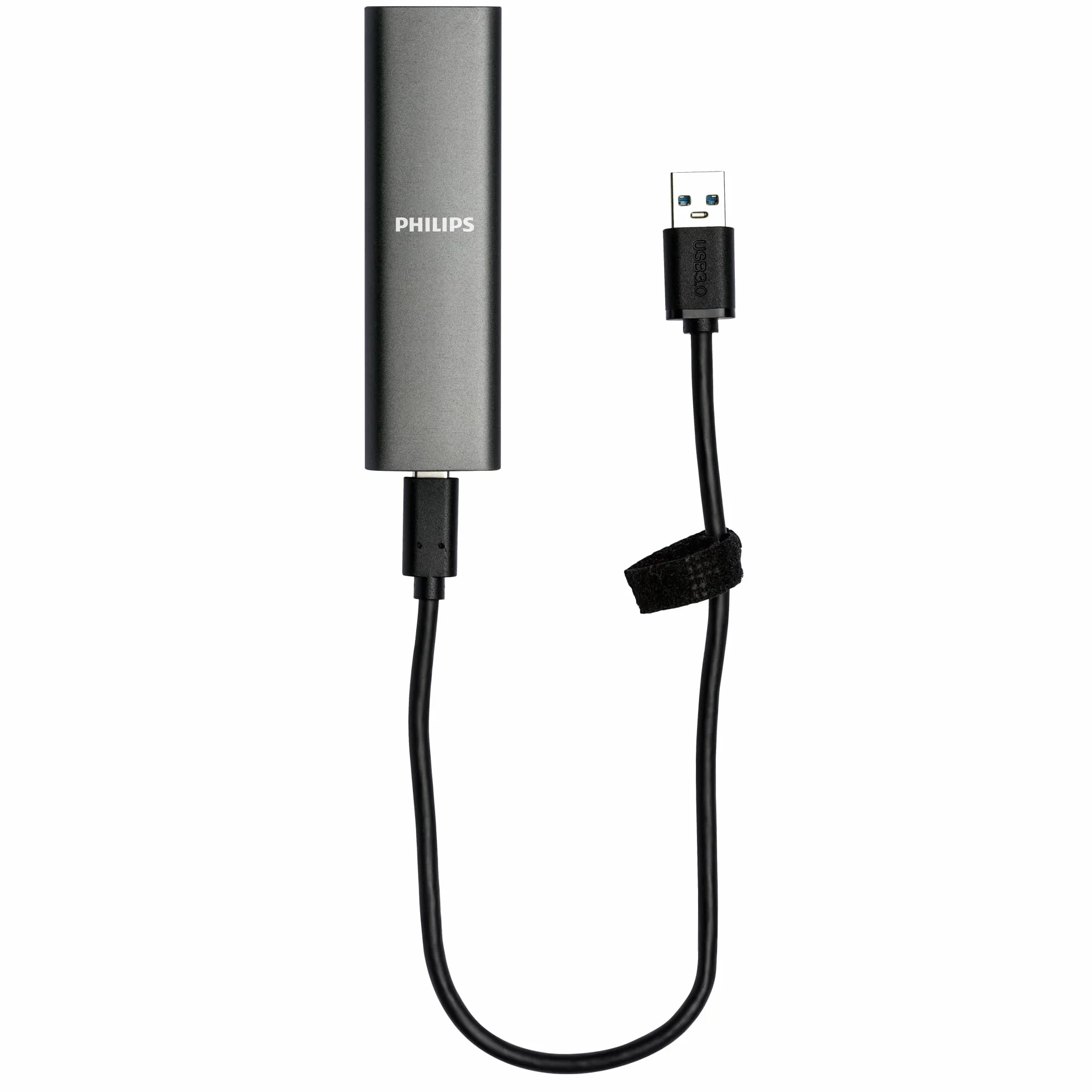 Philips SSD esterno portatile 2TB - Ultra Slim SATA Ultra Speed USB-C, velocità di lettura fino a 550 MB/s, alluminio
