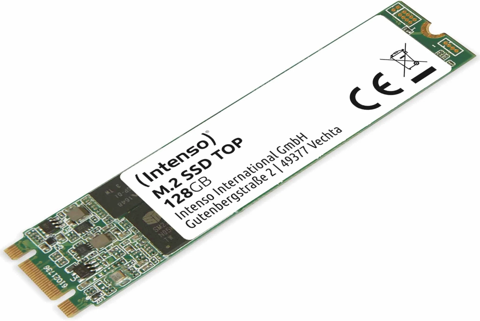 Intenso M.2 SSD interno SATA III Top, 128 GB, 550 MB/s