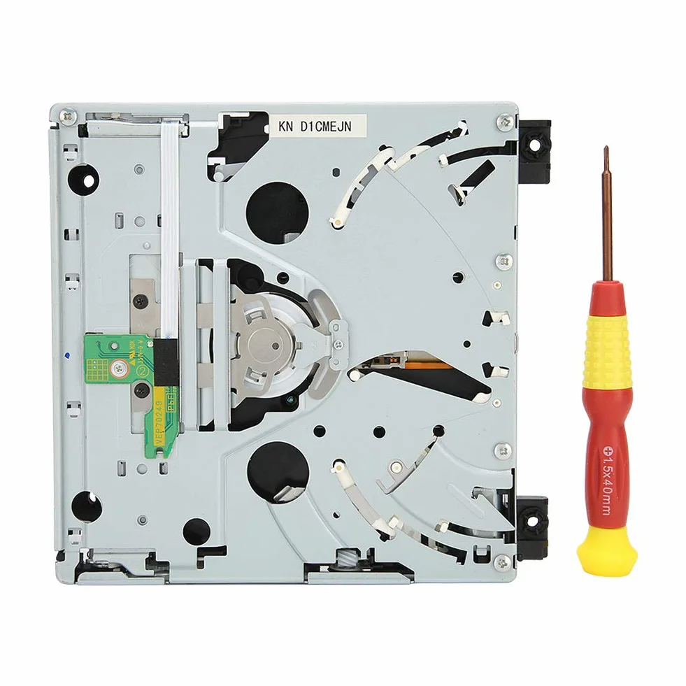 unità CD per Console di Gioco, Parte per Riparazione Disco Doppio IC Professionale, Kit Dvd sostitutivo, Driver CD-Rom con cacciavite, Installazione Semplice, per Console Nintendo per Wii D2E