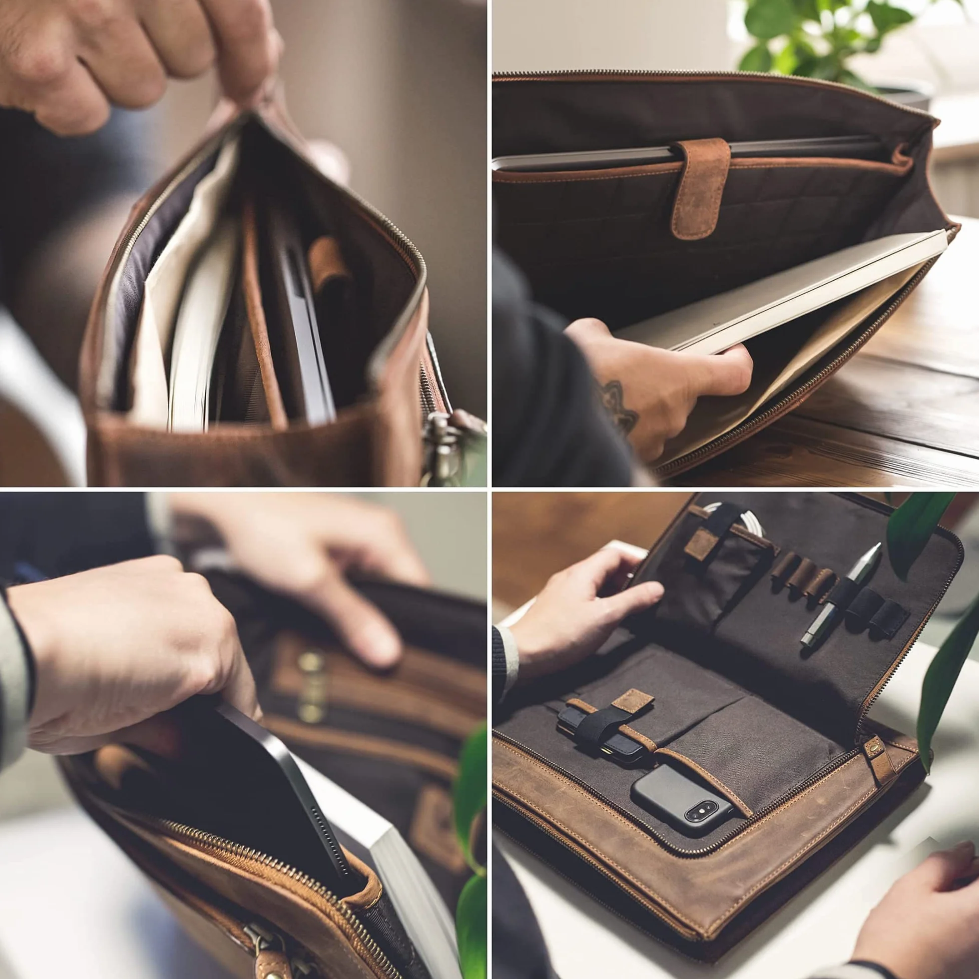 DONBOLSO London Leather Notebook Sleeve