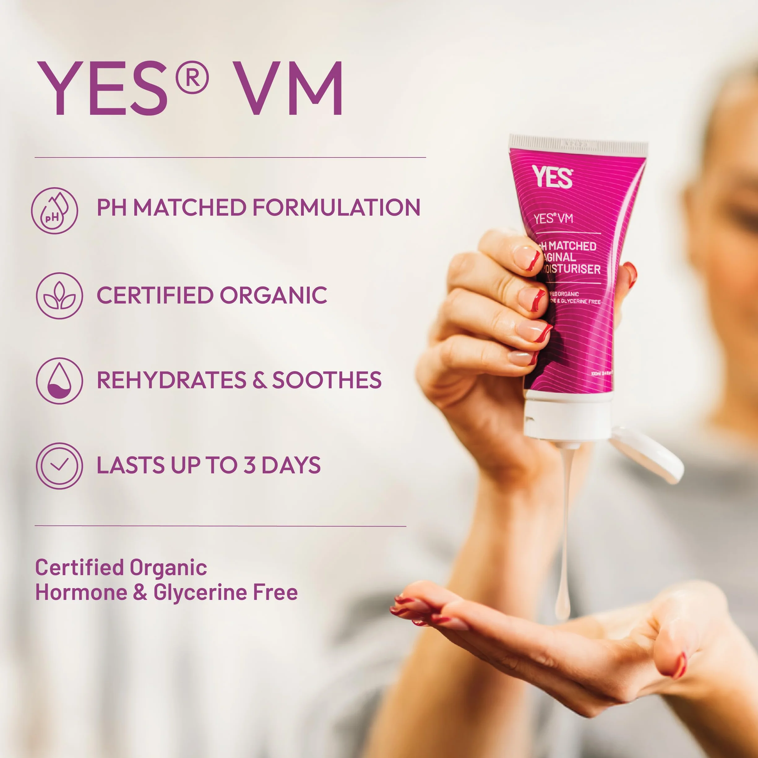 Yes VM Vaginal Moisturising Gel
