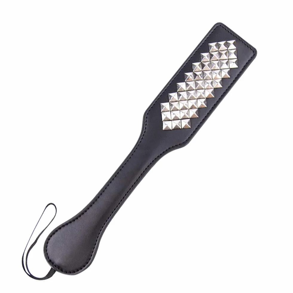 Roluck SM Paddle Flogger in pelle Frusta Cosplay Giocattolo del sesso per coppie