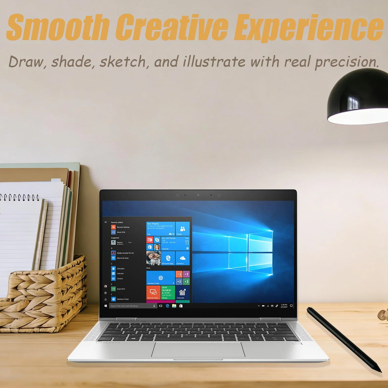 Active - Penna ricaricabile G3, compatibile con HP Ricaricabile Active Pen G3, stilo per HP EliteBook x360 1030 G3/G4 EliteBook x360 1040 G5/G6, ZBook Studio x360 G5 (nero)