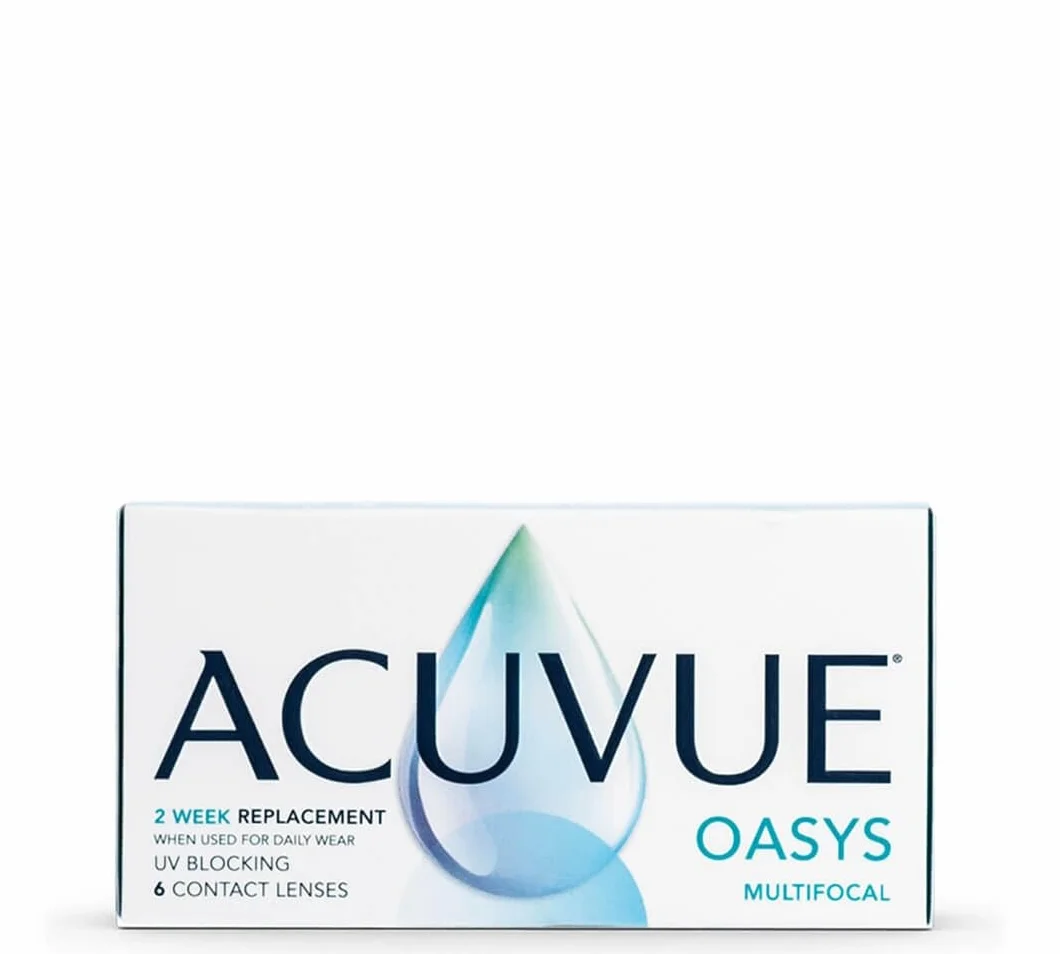 ACUVUE OASYS MULTIFOCAL Lenti a Contatto Quindicinali per Presbiopia +2.50 BC 8.4 DIA 14.30 ADD Medium 6 Lenti
