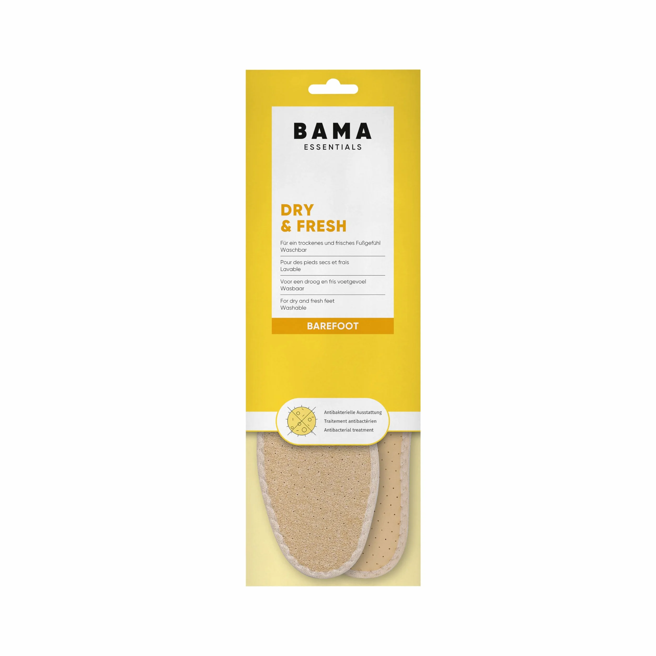 Bama Suole per Scarpe Dry & Fresh Solette Traspiranti 46/47 1 Paio