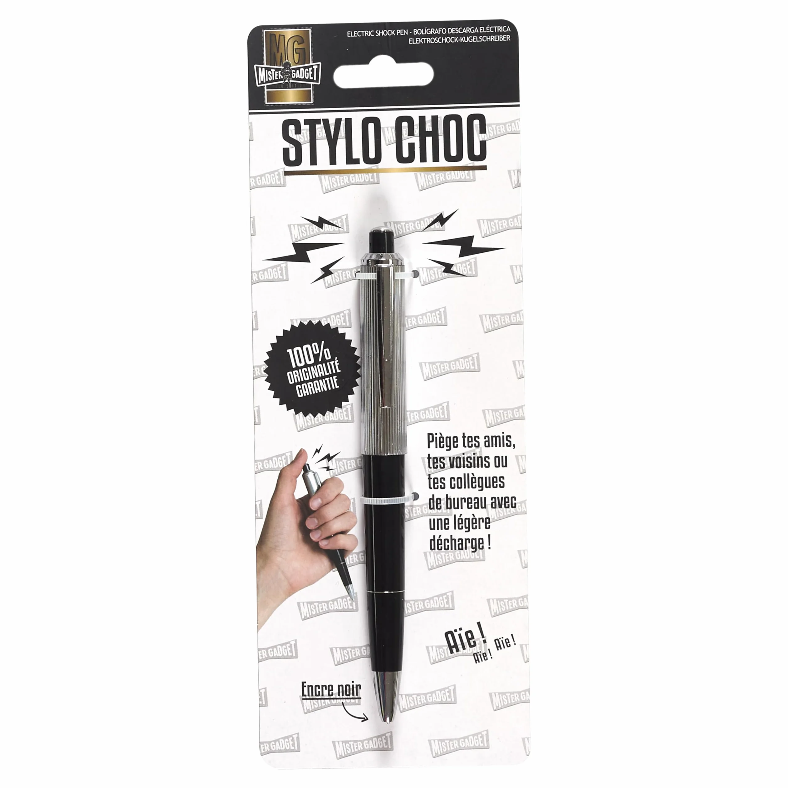 MISTER GADGET MG3007 Stylo Choc Elettrico Gadget