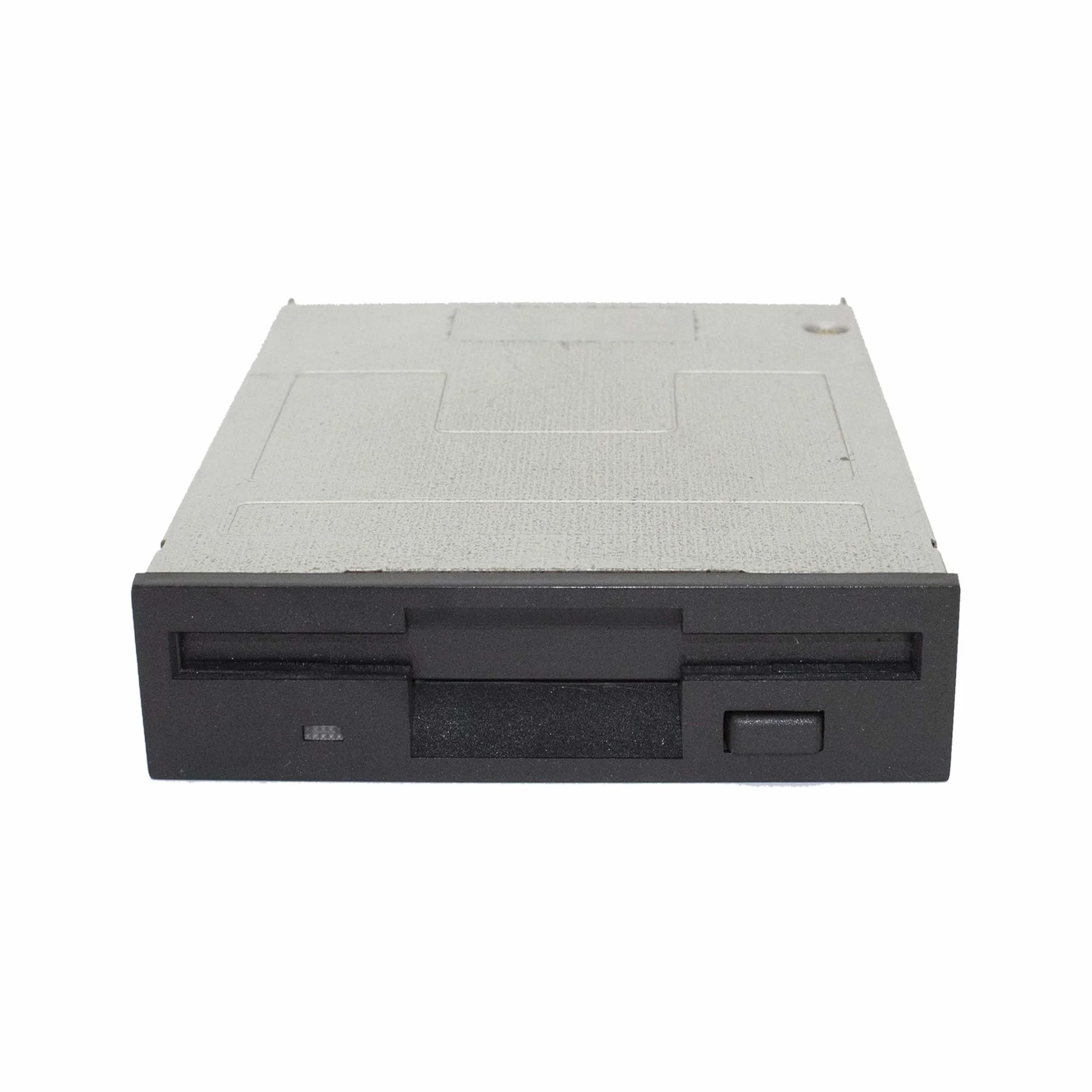 SIMPLETEK - Lettere Unità Floppy Disk Drive FDD Interno 3,5" con Mascherina IDE | Con Mascherina Colore Grigio Scuro (Ricondizionato)