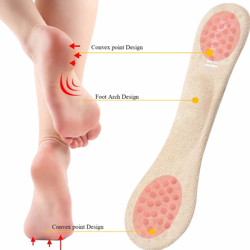 Soumit Solette da donna con supporto arco plantare gel autoadesivo per tacchi alti
