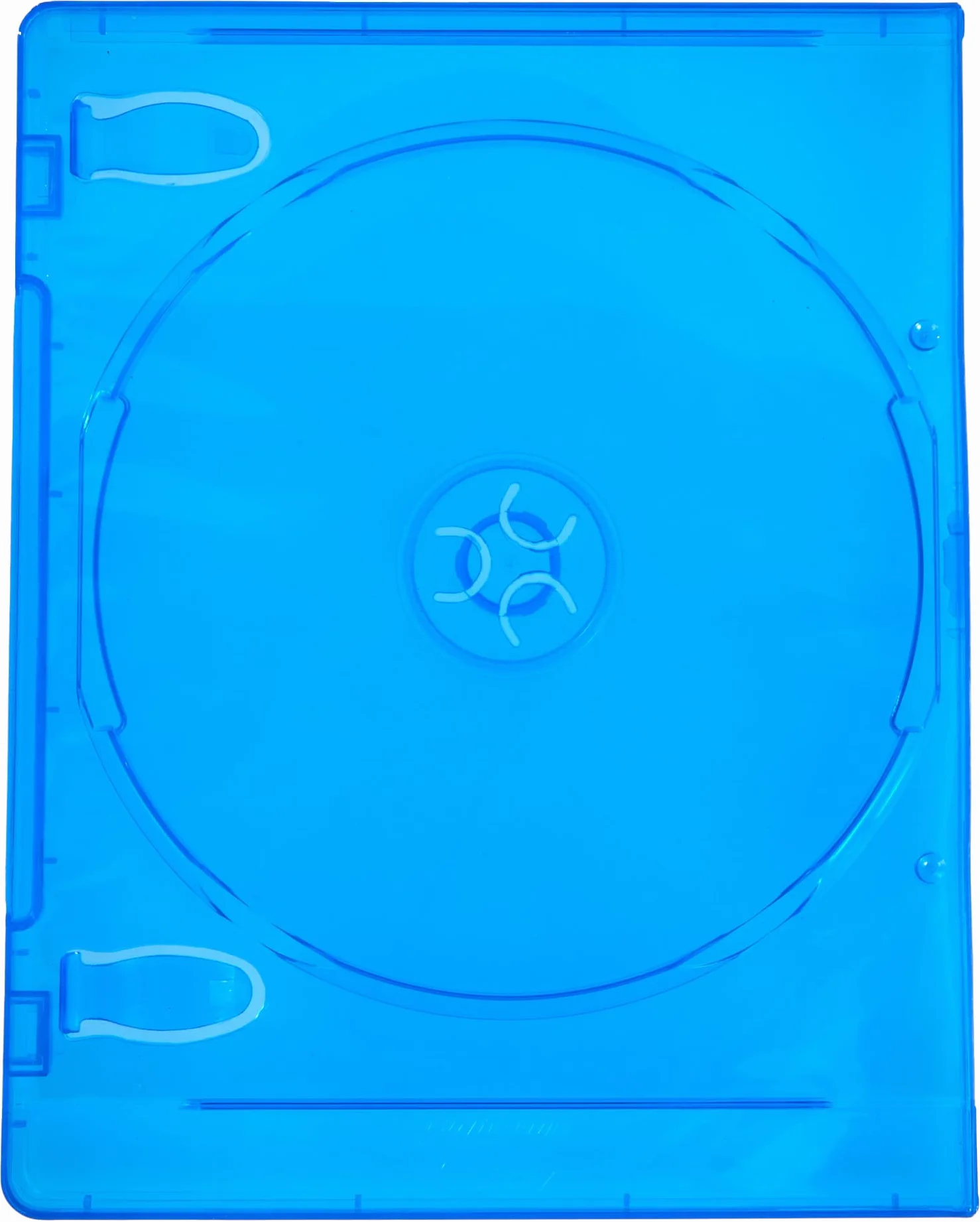 MediaRange BOX39-50 Blu-ray case 1dischi Blu, Trasparente custodia CD/DVD, 1 Confezione da 50 pezzi