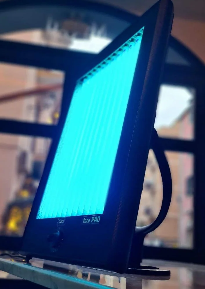 Lampada abbronzante viso corpo solarium uso domestico