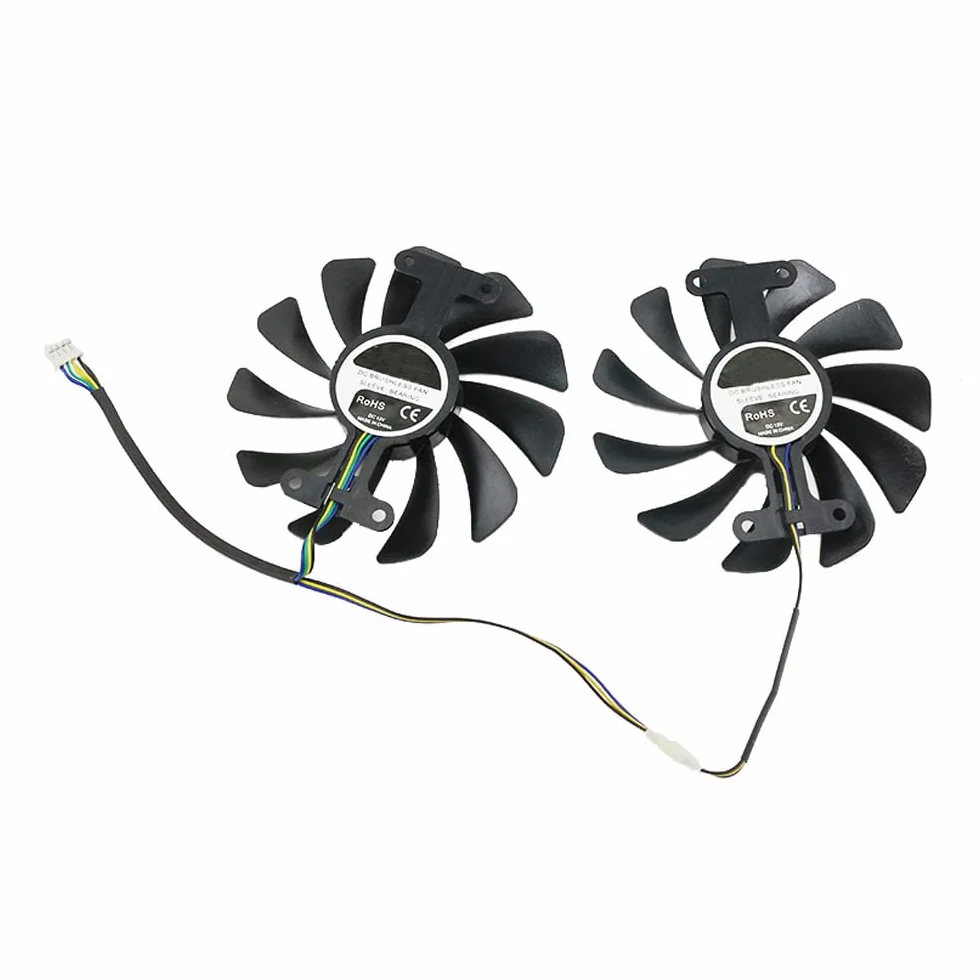 GAA8S2U GFM10012H12SPA - Ventola per scheda grafica compatibile con Zotac GTX 1070 GTX 1080 AMP! Ventola silenziosa