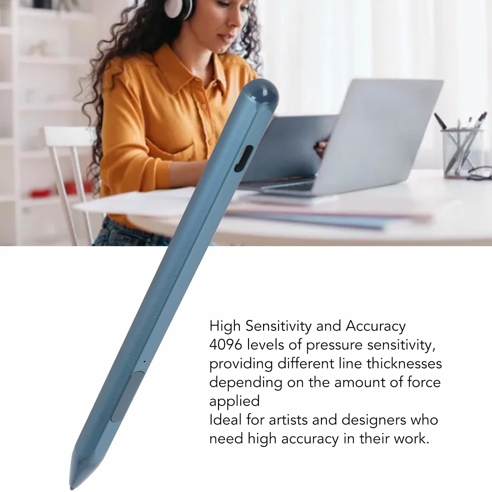 Sensibilità Alla Pressione della Penna Stilo per Laptop per Penna Touch per Penne Digitali Mpp 2.0 (BLUE)