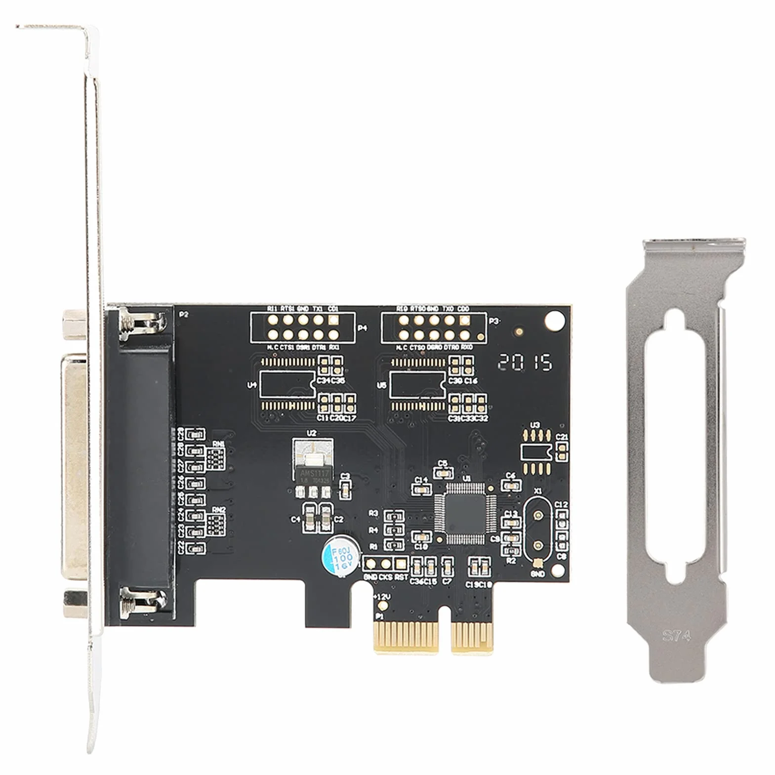 Akozon da PCIE a Parallela, Porta LPT PCI E Scheda Parallela Periferiche di Stampa Adattatore per Stampante DB25