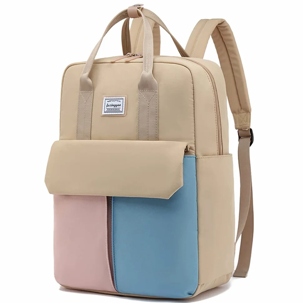 FUXINGYAO Zaino Uomo,Multifunzione Impermeabile 15.6 Pollici Borsa Zaino Donna Zaino PC Portatili Zaino Scuola Zaino Trekking Zaino Lavoro Uomo Viaggio