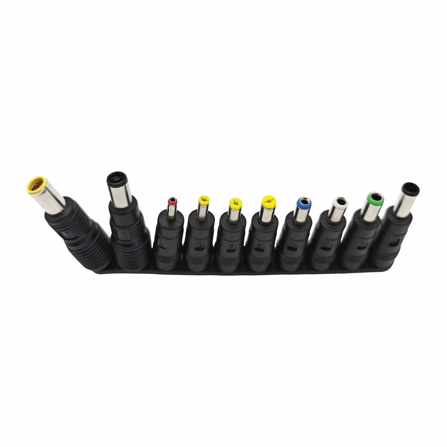 JZK 10x Universali adattatori alimentazione DC 3.5x1.35, 7.9x5.5, 7.4x5.0, 4.0x1.7, 4.8x1.7, 5.5x1.7, 5.5x2.1, 5.5x2.5, 6.3x3.0, 6.0x4.4 mm set connettori a barilotto per laptop, aspirapolvere
