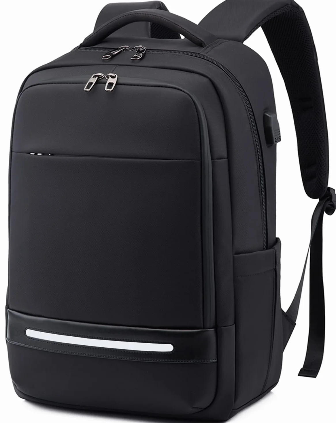 Zaino per computer portatile da 17 pollici di grande capacità da uomo impermeabile antifurto Zaino per PC portatile con USB Charging Port Zaino funzionale per viaggi d'affari college donna