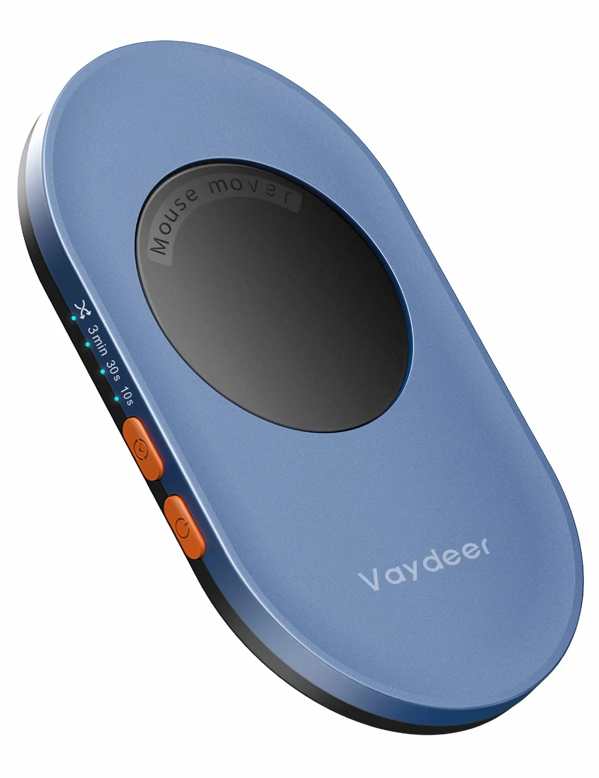 VAYDEER Ultra Slim Mouse Mover con Timer di intervallo regolabile, Mouse Jiggler indetectabile e silenzioso che simula il movimento del mouse, Mouse Shaker senza driver, mantenendo attivo il PC