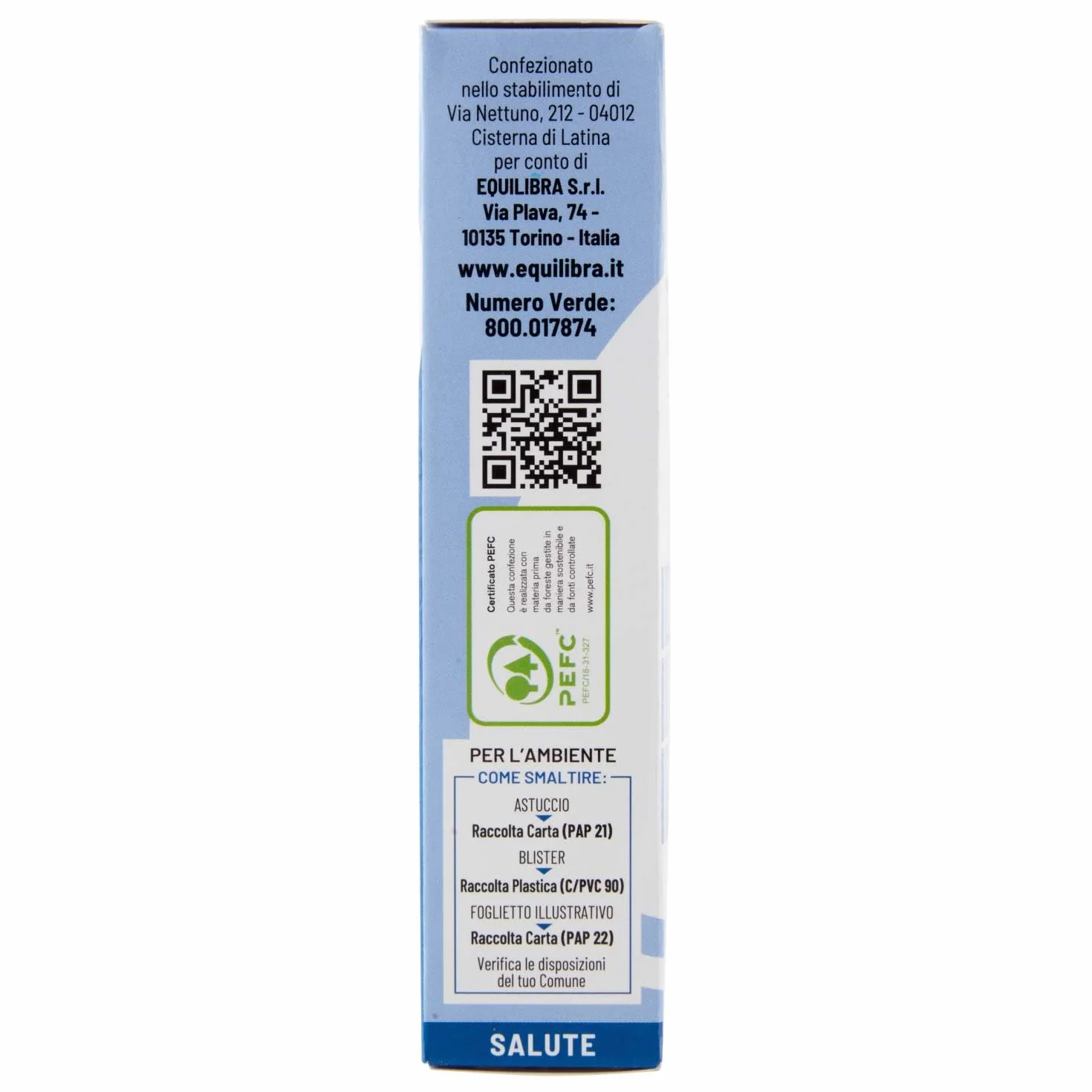 Equilibra Top Prostata Integratore Prostata Serenoa Repens Olio di Semi di Zucca Mirtillo Rosso Zinco Vitamina E 40 Capsule