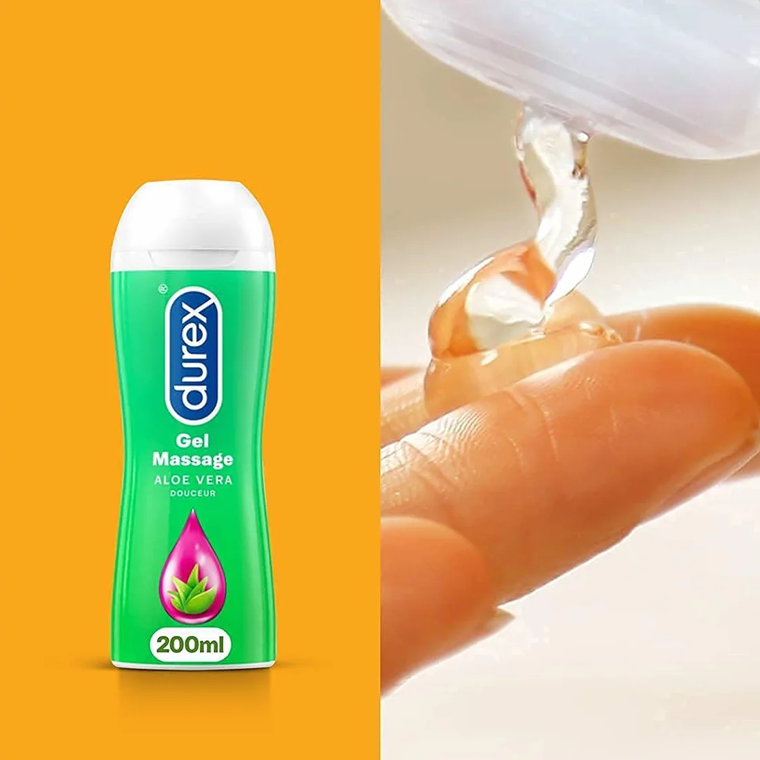 Durex Gel Lubrificanti Massaggio Aloe Vera & Piacere Set