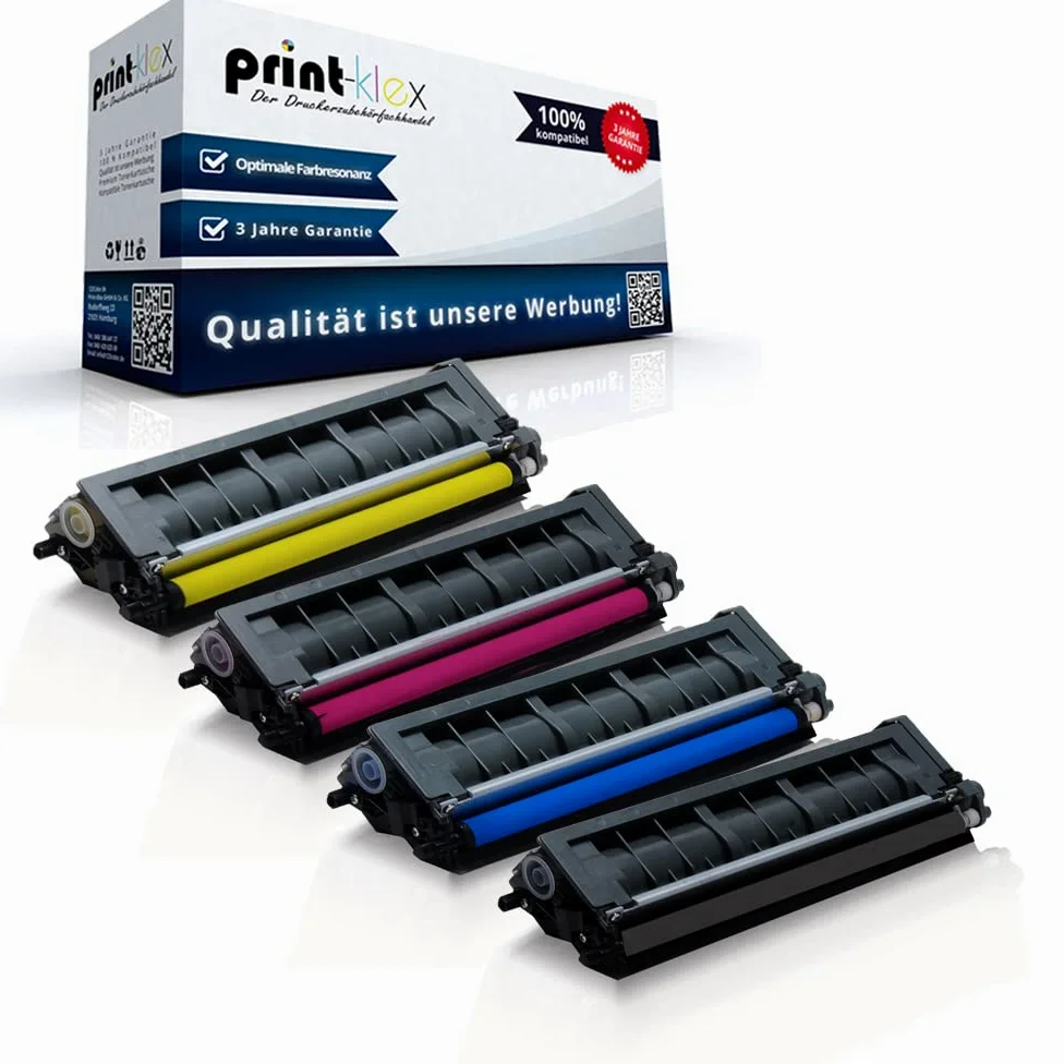 4 cartucce Toner compatibili per Brother HL- HL-4570CDWT MFC-9460CDN MFC-9465CDN MFC-9560CDW MFC-9970CDW TN325BK TN325 C TN325 M TN325Y Black Cyan Magenta Yellow Set risparmio XXL