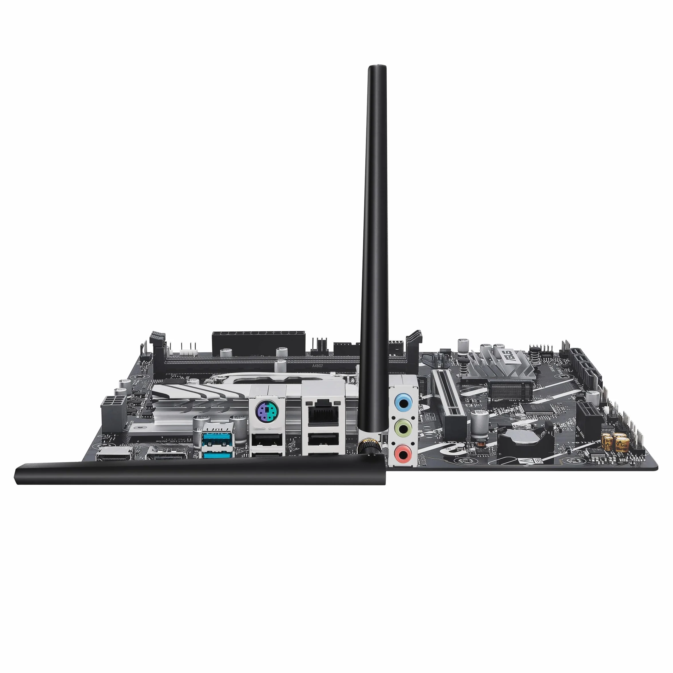 ASUS PRIME H810M-A WIFI, Scheda Madre Intel mATX, 6+1+1+1 Fasi di Alimentazione, Slot DDR5, PCIe 4.0, 2 Slot M.2, WiFi 6E, Ethernet Intel 16 GB, DisplayPort, HDMI, USB-A 10 Gbps, USB-C 5 Gbps, Nera