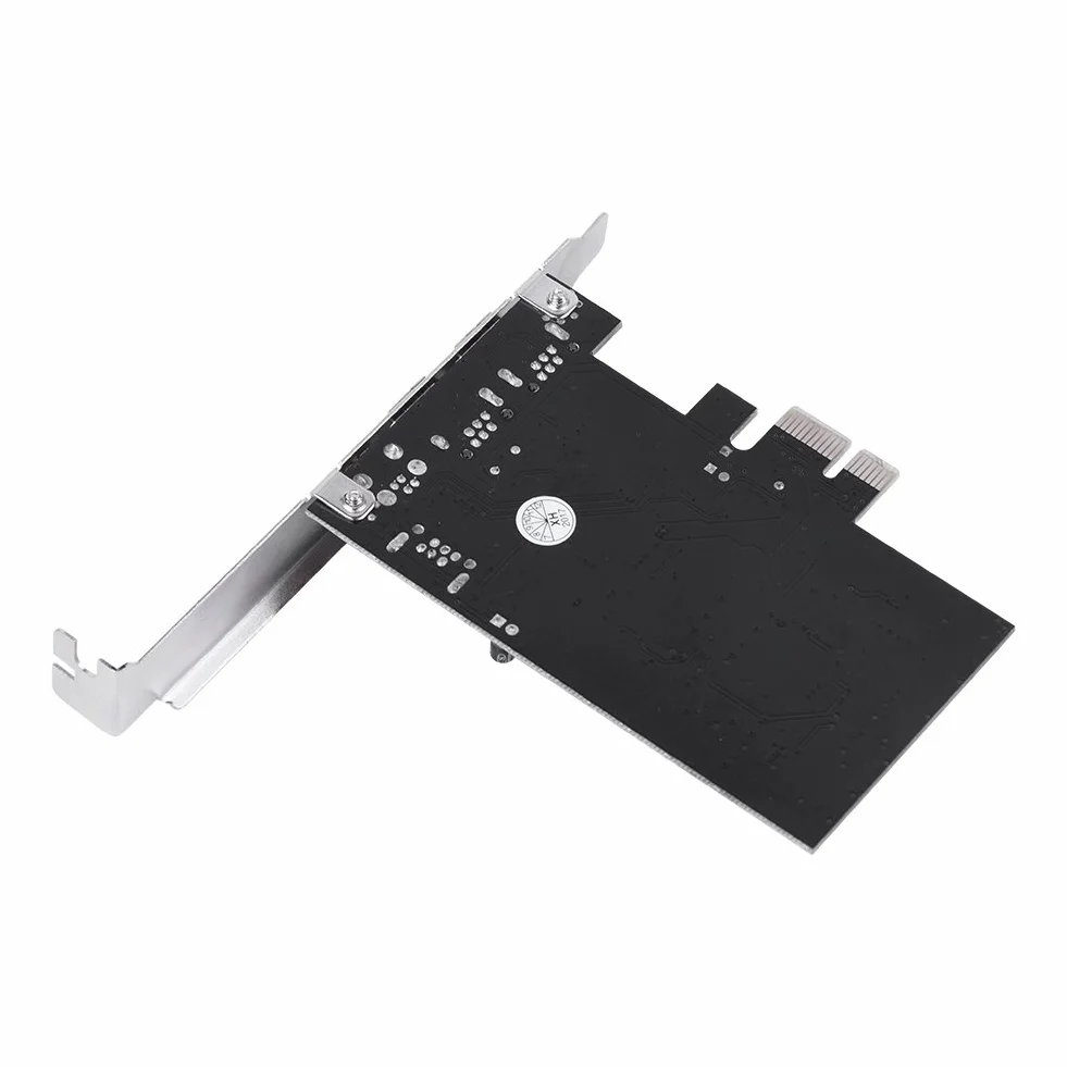 Tosuny Scheda Controller PCI-E, Scheda di Controllo PCI Express IEEE 1394 FireWire 1394a ad Alta velocità Adattatore PCIe FireWire con Cavo Firewire, Supporta Hot Swap, Collega e USA