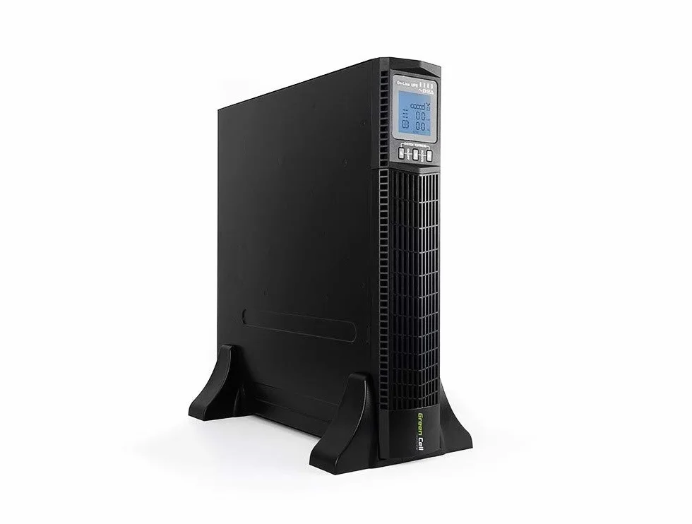 Green Cell PRO USV Rack Mount gruppo di continuità 1000VA (900W) con protezione da sovratensioni 230V Online 6X IEC320 C13-10A USB RS232