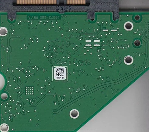 st3000dm001, 1er166 – 020, HP51, 4094 H, Seagate SATA 3.5 circuito stampato (PCB)