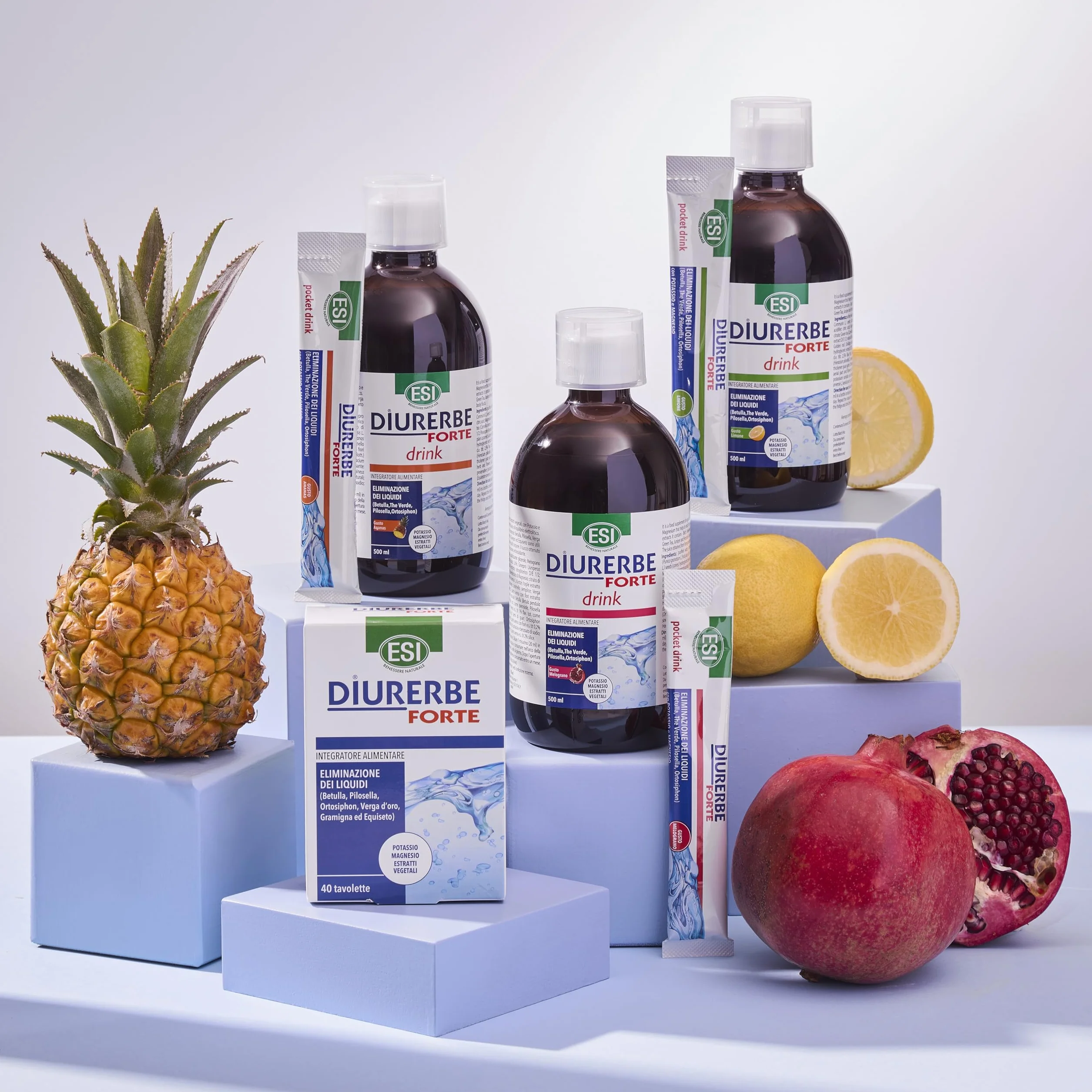 Esi diurerbe forte pocket 24 drink gusto ananas