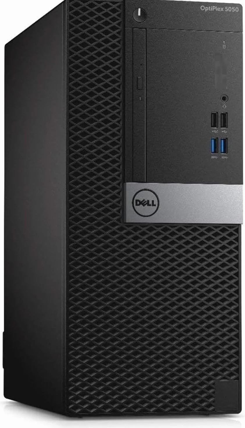 Dell Optiplex 5050 TWR Desktop PC Intel Core i7-6700 16GB DDR4 1TB SSD Windows 11 Pro Office 2021 HDMI DisplayPort