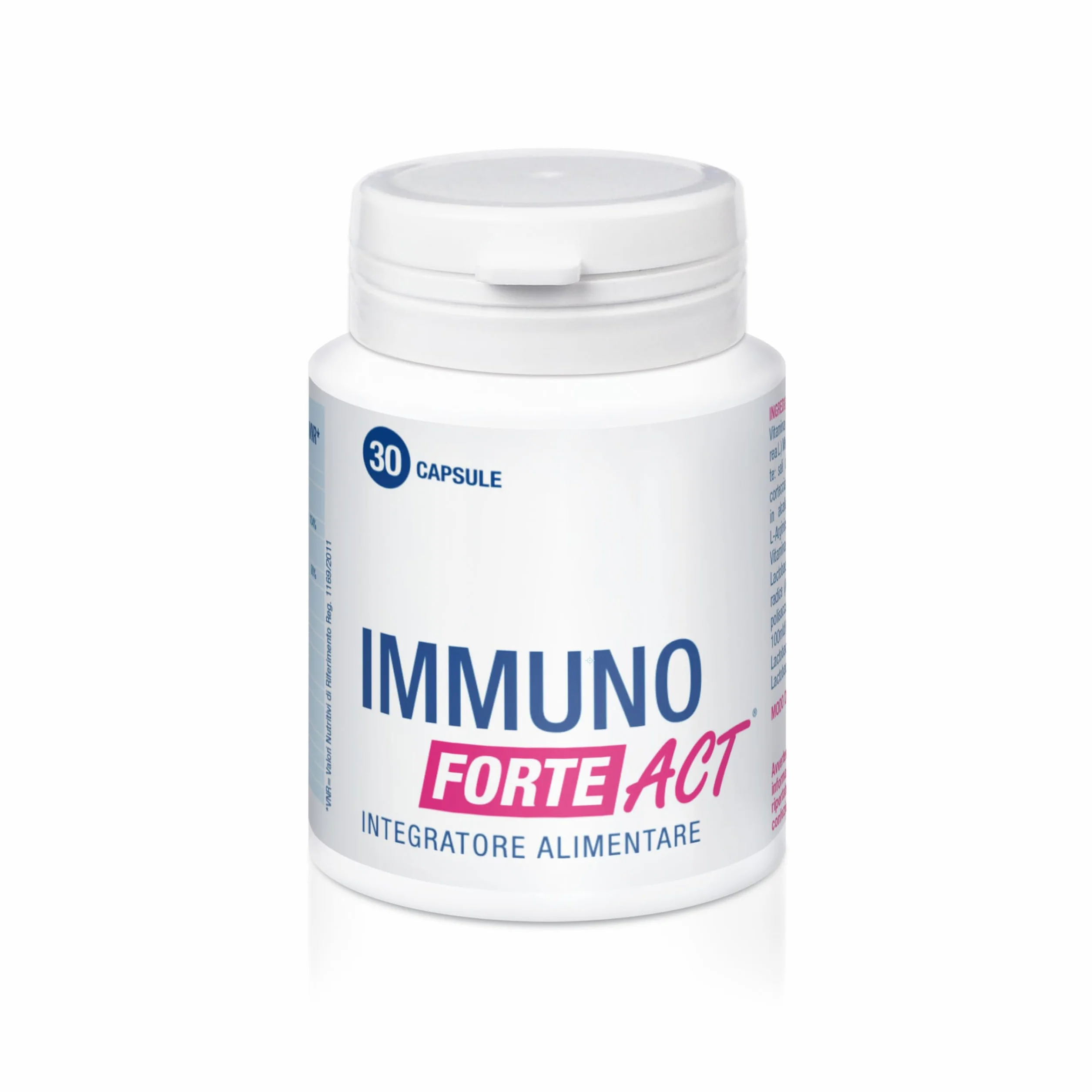 Immuno Forte Act Integratore Alimentare Difesa Organismo 30 Capsule Echinacea Uncaria Astragalo Curcuma Propoli Rosa Canina Vitamina C Zinco Fermenti Lattici