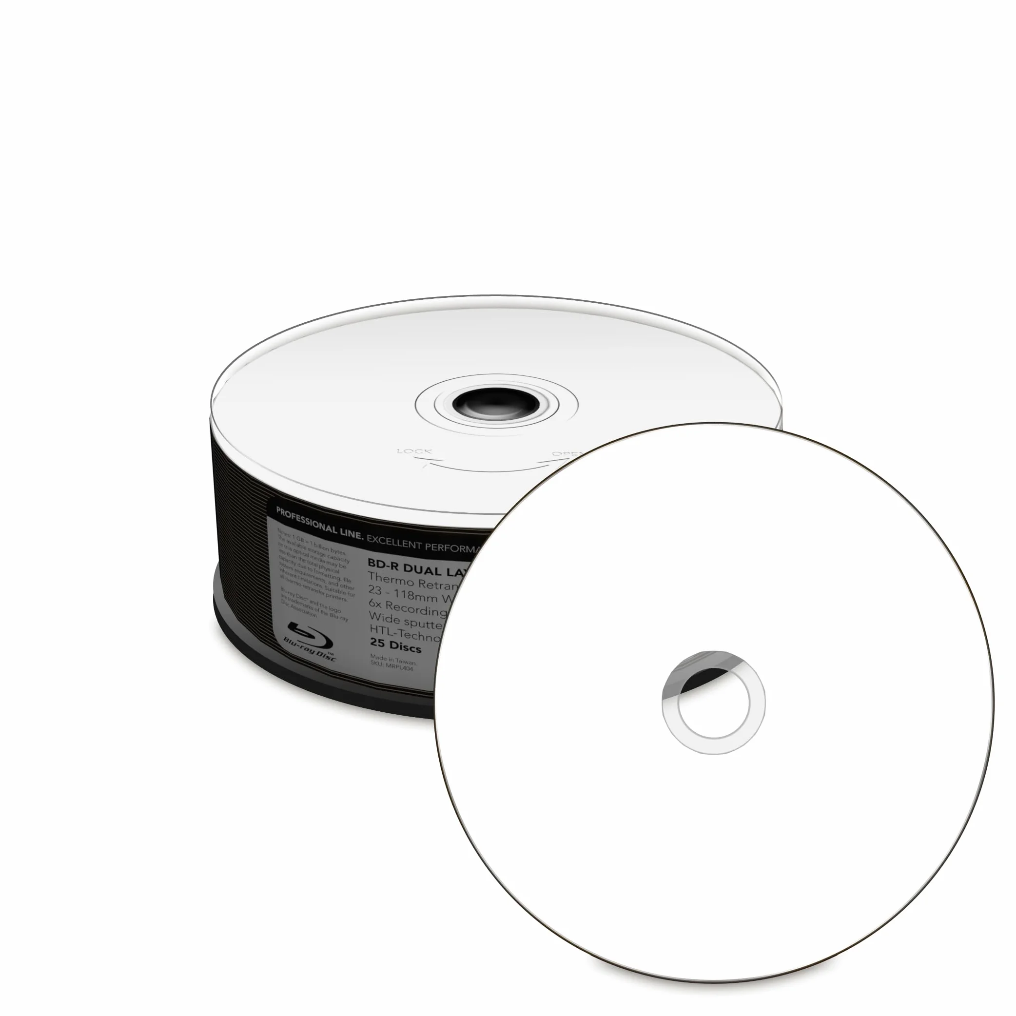 MEDIARANGE 50GB, BD-R DL, 25 PACK 25 PIEZA(S)